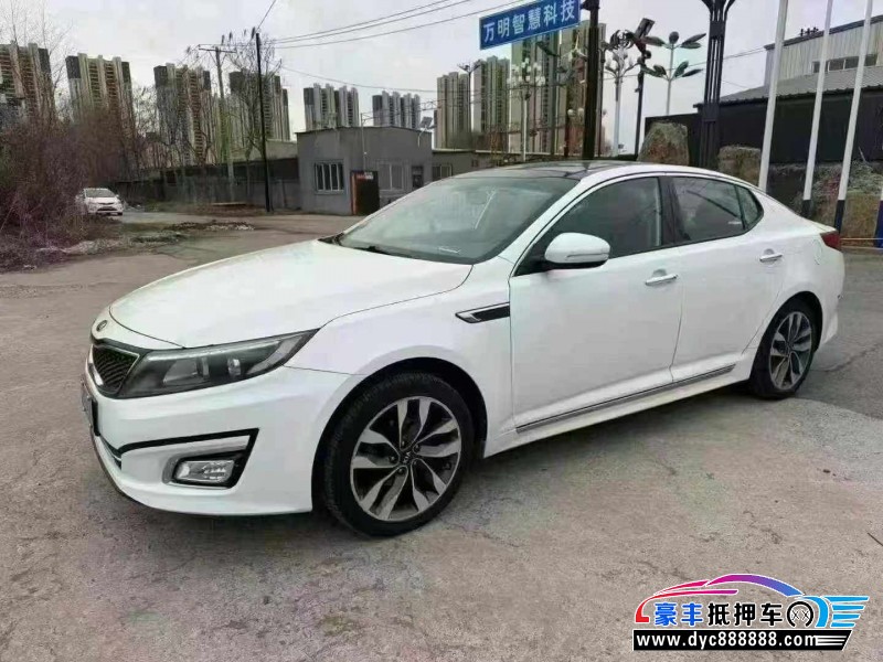 14年起亚K5轿车抵押车出售