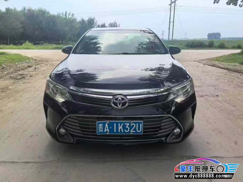 16年丰田凯美瑞轿车抵押车出售