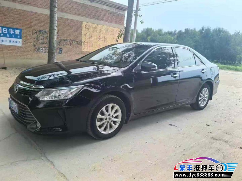 16年丰田凯美瑞轿车抵押车出售