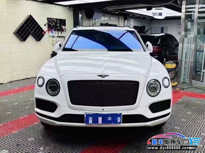 16年宾利添越轿车抵押车出售