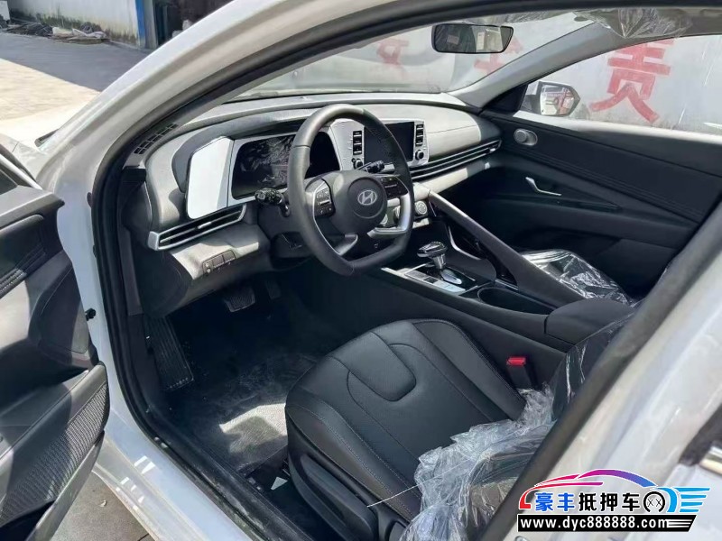 24年现代伊兰特轿车抵押车出售