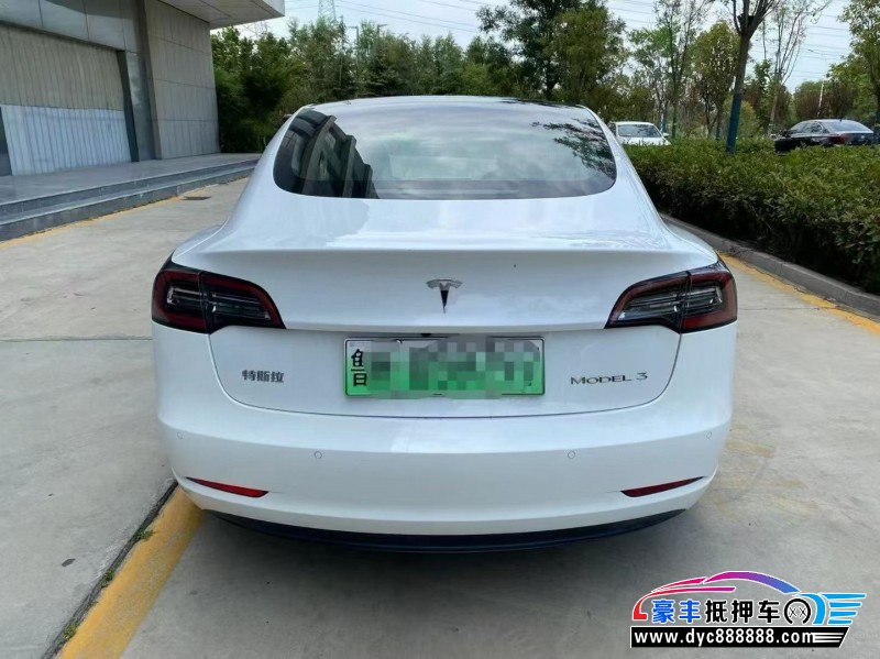 20年特斯拉MODEL 3轿车抵押车出售