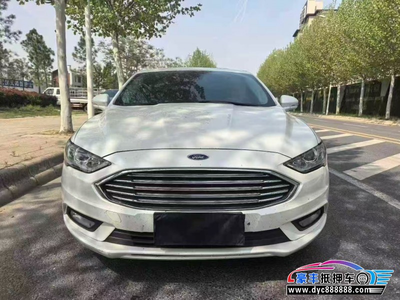 18年福特蒙迪欧轿车抵押车出售
