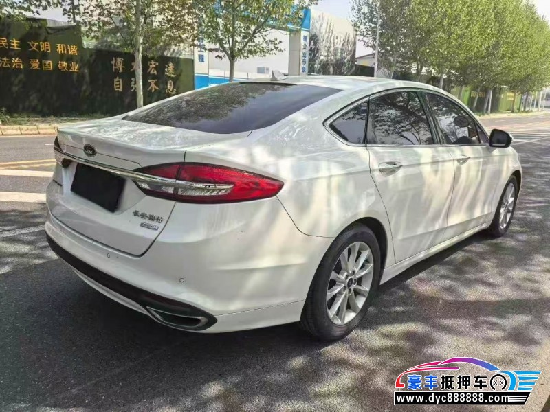 18年福特蒙迪欧轿车抵押车出售