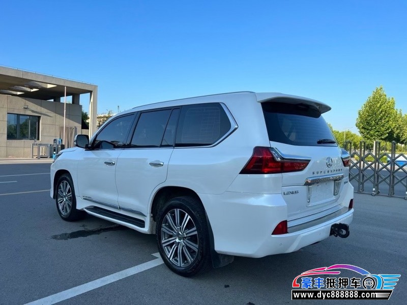 17年雷克萨斯LX轿车抵押车出售