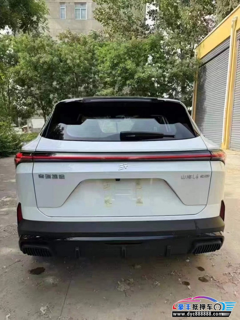 25年捷途山海L6轿车抵押车出售