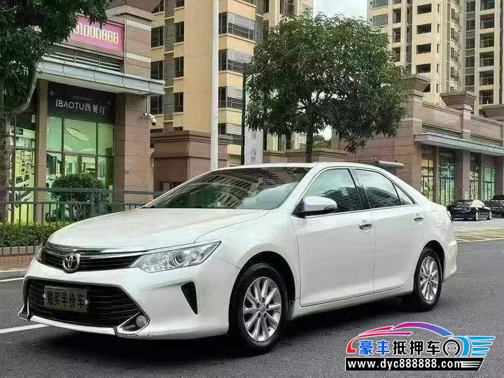 16年丰田凯美瑞轿车抵押车出售