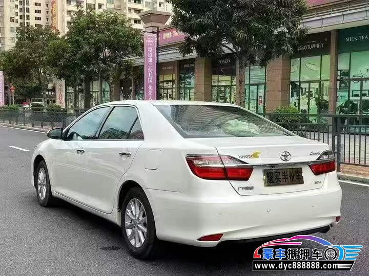 16年丰田凯美瑞轿车抵押车出售