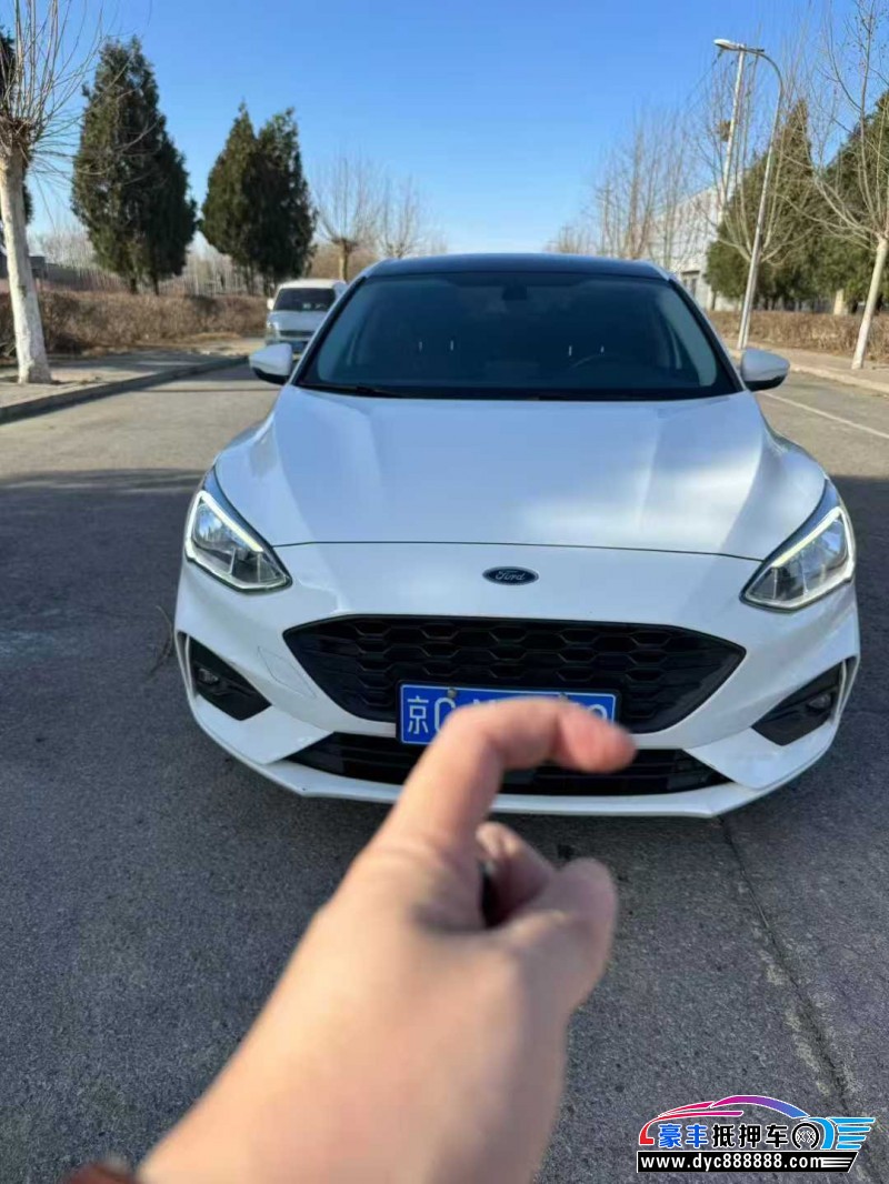 抵押车出售21年福特福克斯轿车