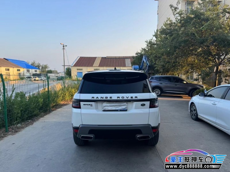 22年路虎揽胜运动轿车抵押车出售