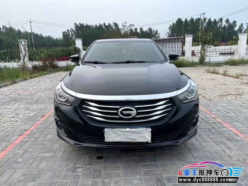 18年传祺GA6轿车抵押车出售