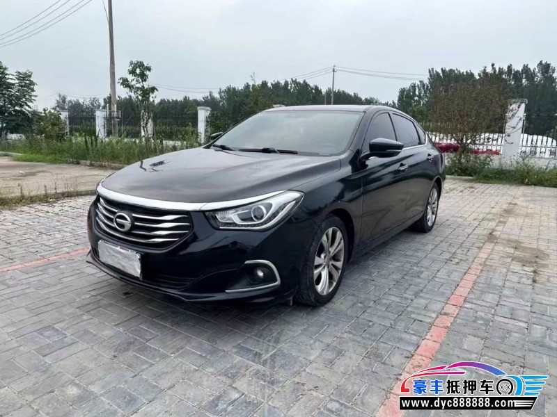 18年传祺GA6轿车抵押车出售