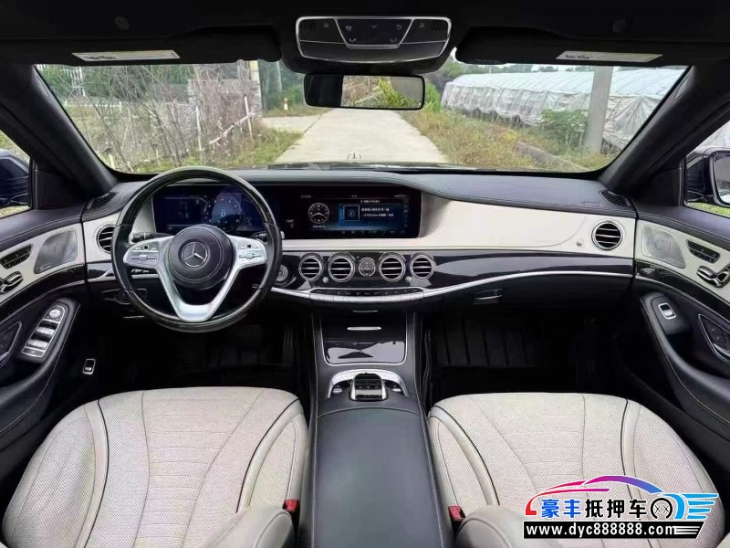 18年奔驰S轿车抵押车出售