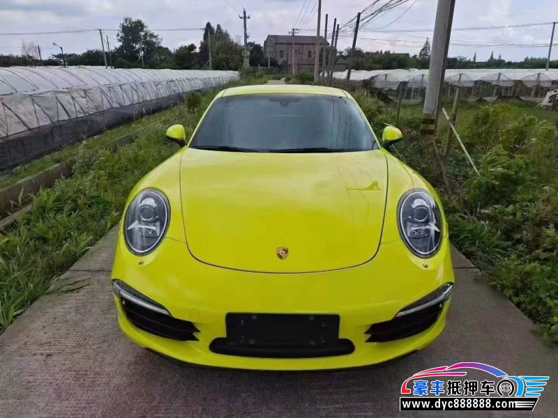 13年保时捷911轿车抵押车出售