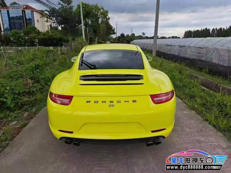 13年保时捷911轿车抵押车出售
