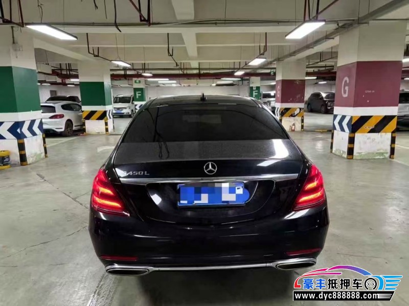 18年奔驰S轿车抵押车出售