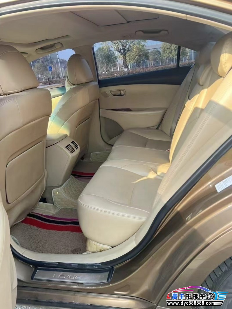 09年雷克萨斯ES轿车抵押车出售