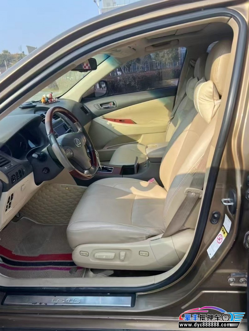 09年雷克萨斯ES轿车抵押车出售