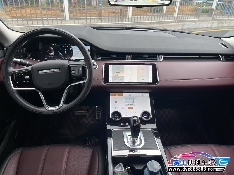 22年路虎揽胜极光轿车抵押车出售