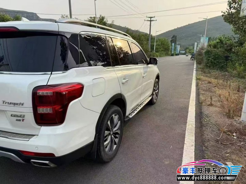 18年传祺GS8轿车抵押车出售