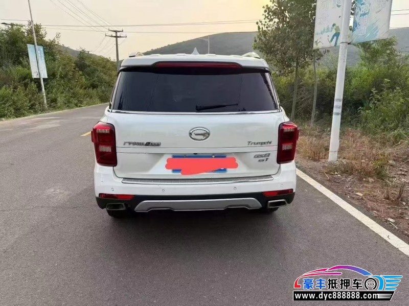 18年传祺GS8轿车抵押车出售