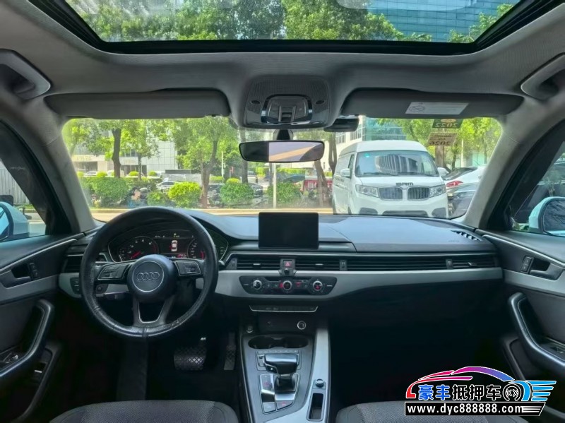 18年奥迪A4L轿车抵押车出售