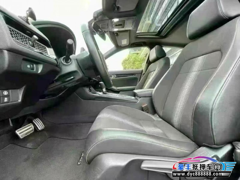 22年本田思域轿车抵押车出售