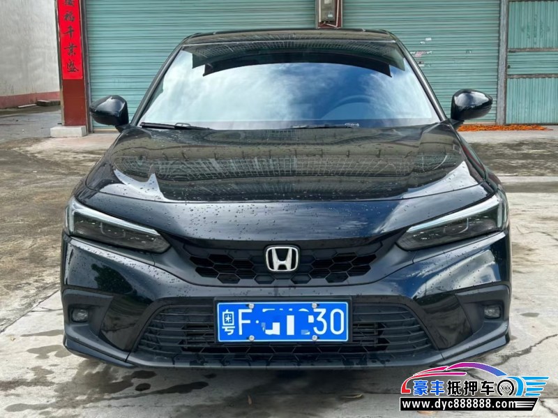 23年本田思域轿车抵押车出售
