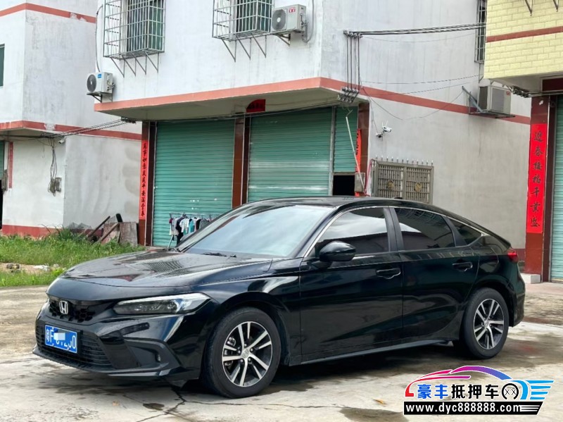 23年本田思域轿车抵押车出售