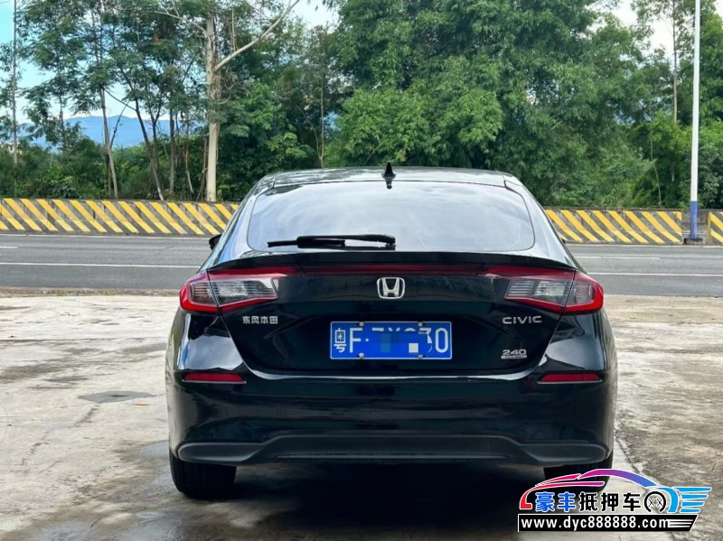 23年本田思域轿车抵押车出售