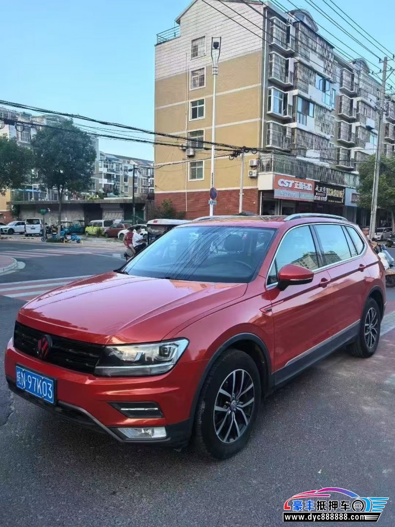 17年大众途观SUV抵押车出售
