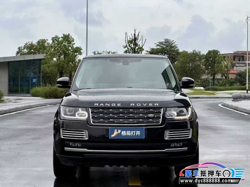 18年路虎揽胜行政轿车抵押车出售