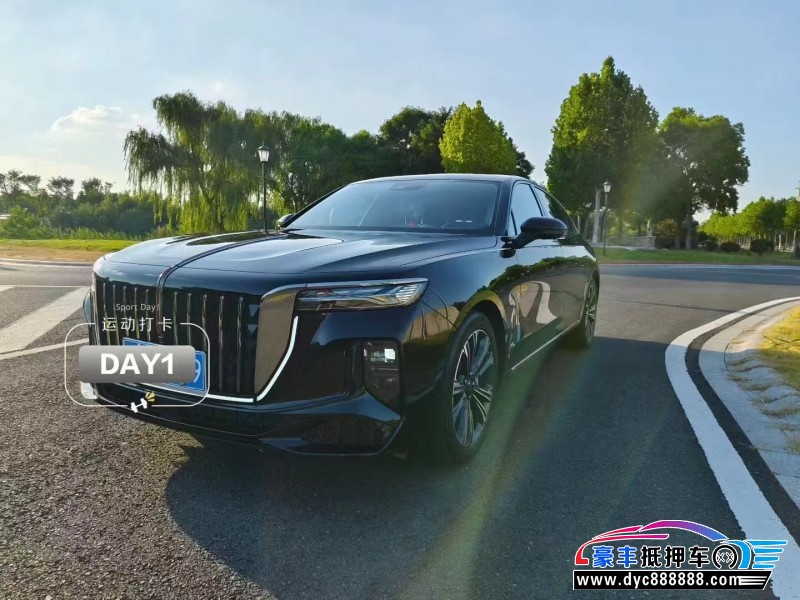 25年红旗H9轿车抵押车出售