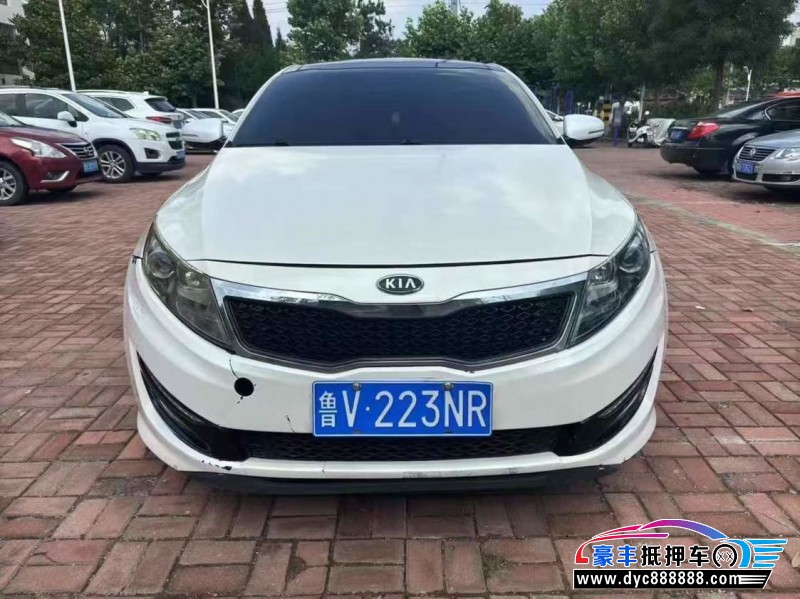 12年起亚K5轿车抵押车出售