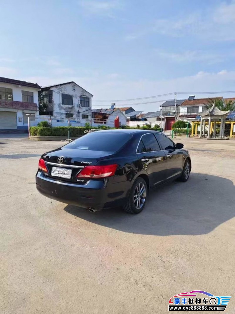 07年丰田凯美瑞轿车抵押车出售