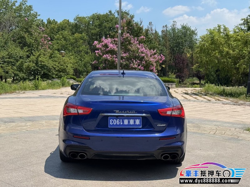 17年玛莎拉蒂Ghibli轿车抵押车出售