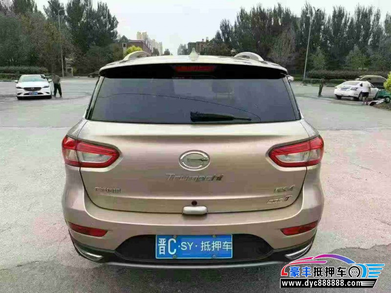 17年传祺GS4轿车抵押车出售