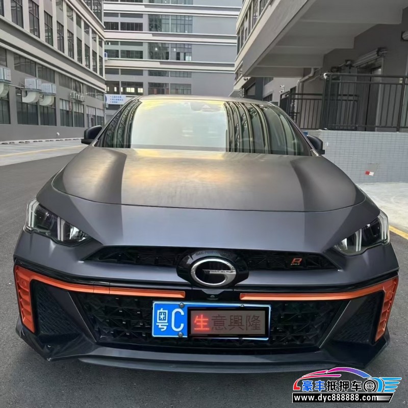 22年传祺影豹轿车抵押车出售