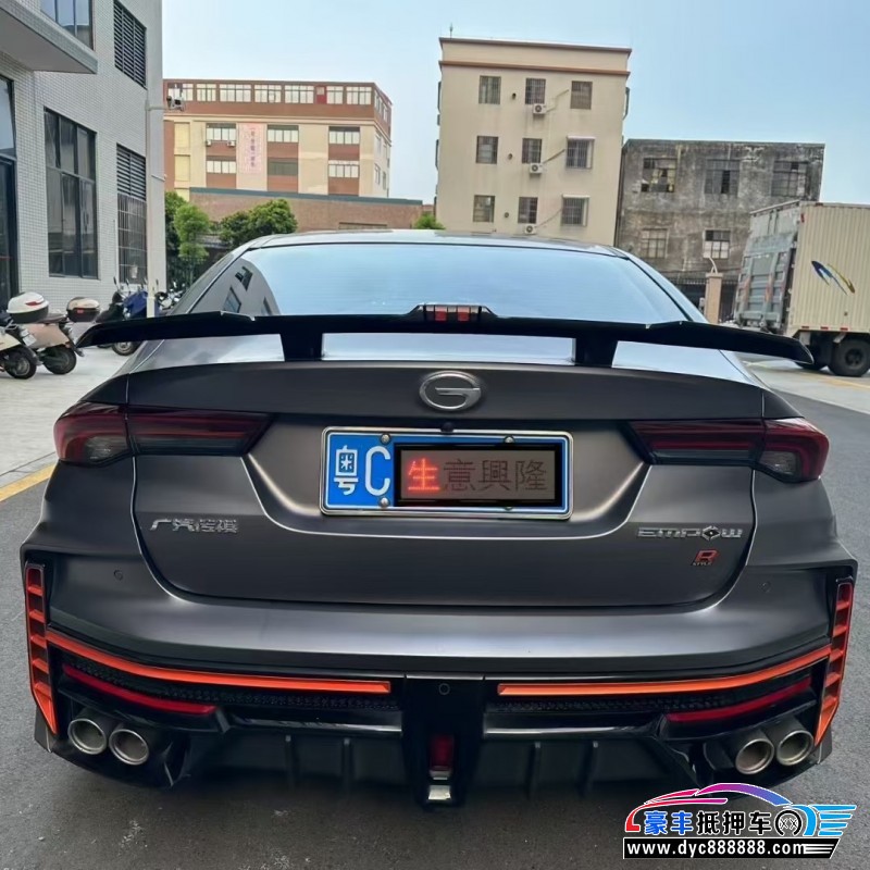 22年传祺影豹轿车抵押车出售