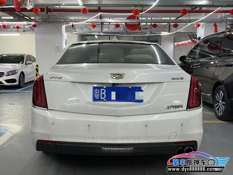 18年凯迪拉克CT6轿车抵押车出售