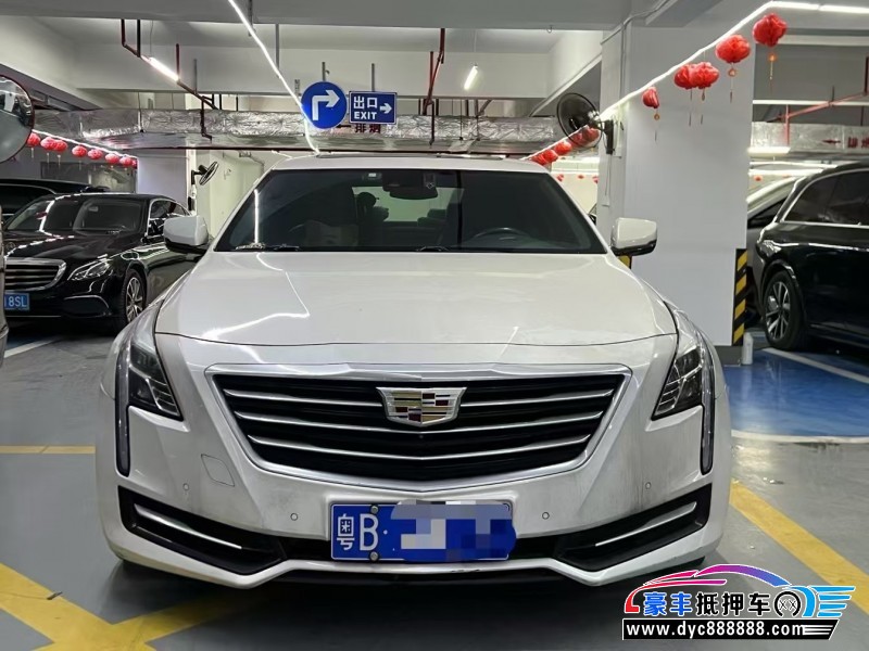 18年凯迪拉克CT6轿车抵押车出售