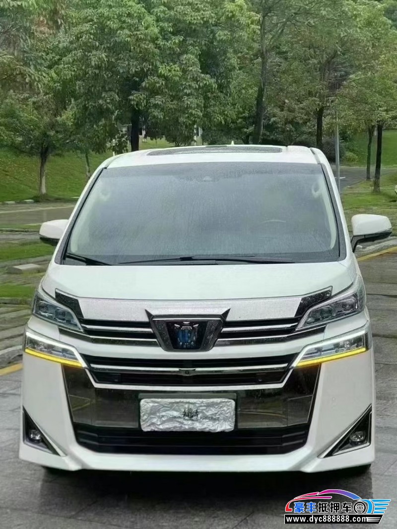 抵押车出售22年丰田威尔法轿车