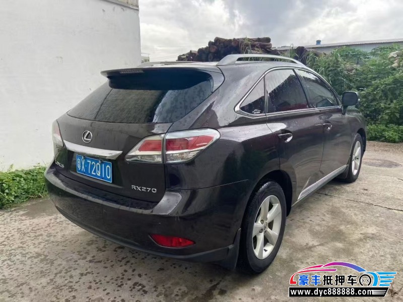 12年雷克萨斯RX轿车抵押车出售