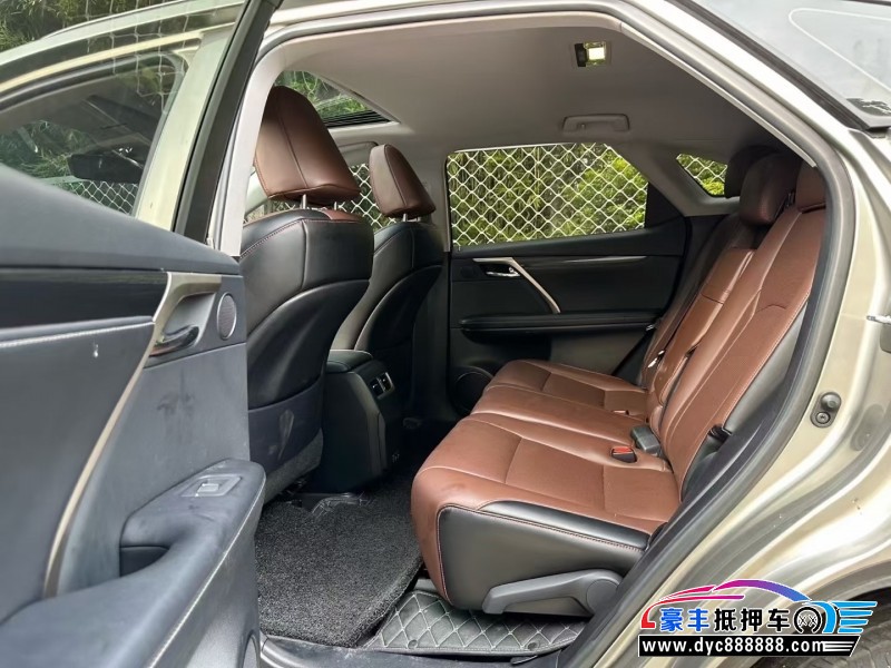 23年雷克萨斯RX轿车抵押车出售