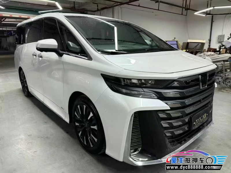 23年丰田威尔法轿车抵押车出售