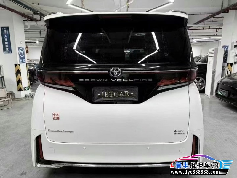 23年丰田威尔法轿车抵押车出售