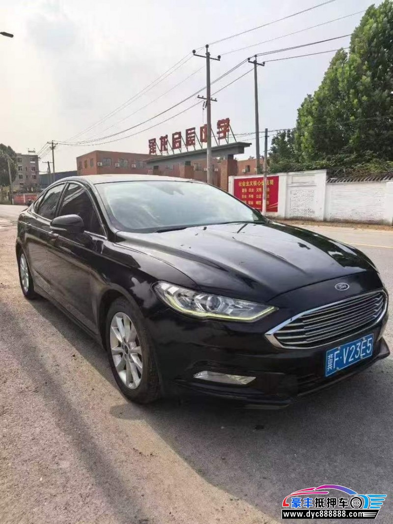 17年福特蒙迪欧轿车抵押车出售