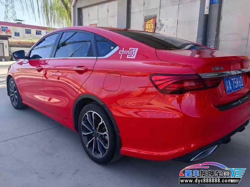 21年吉利缤瑞轿车抵押车出售