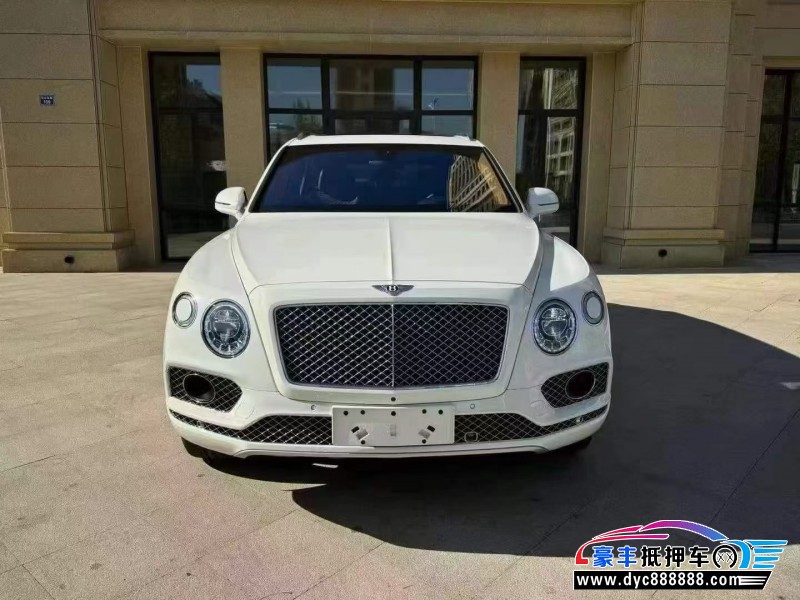 17年宾利添越轿车抵押车出售