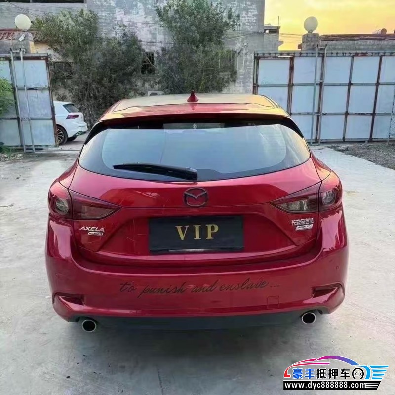 19年马自达昂克赛拉轿车抵押车出售